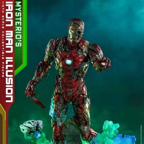 Hot Toys Mms Spider Man Far From Home Mysterios Iron Man Illusion Brothers Hobby