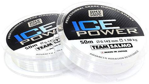 Леска моно. Team Salmo ICE POWER 050/025 - Рыболовный магазин "Судак"