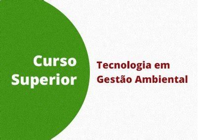 Edital para curso superior de Tecnologia em Gestão Ambiental (EaD) — IFRN
