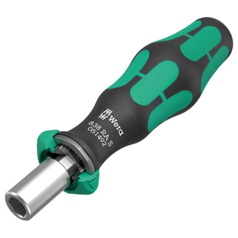 Wera 051065 838 RA S KRAFTFORM KOMPAKT PH TX HX SL SQ SAE Screwdriver