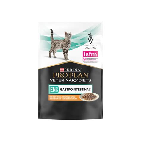 Pro Plan Veterinary Diets EN Gastrointestinal Cat Chicken Flavor 10 x ...