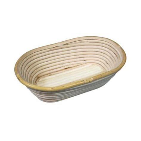 Ratten Proofing Banneton Basket Oval 1kg Chefs Essentials