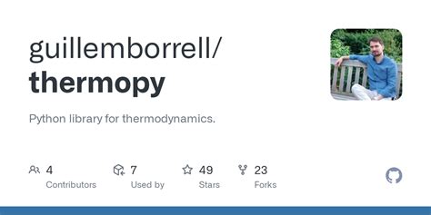 Github Guillemborrell Thermopy Python Library For Thermodynamics