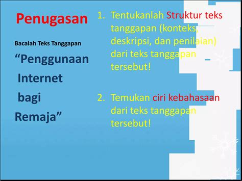 Struktur Teks Tanggapan Kritis 10