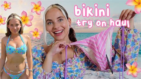 A Massive Bikini Haul 2022 Try On YouTube