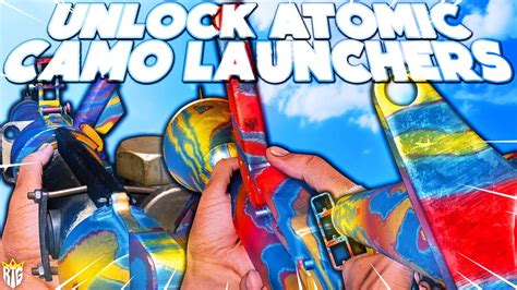 How To Get All Launchers Gold Diamond Atomic Camo Fast Easy In