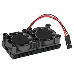 Радиатор с двойным вентилятором для охлаждения Raspberry Pi 4 – купить ...