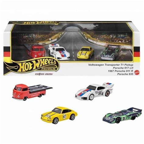 Hot Wheels Premium Display Set Porsche Volkswagen