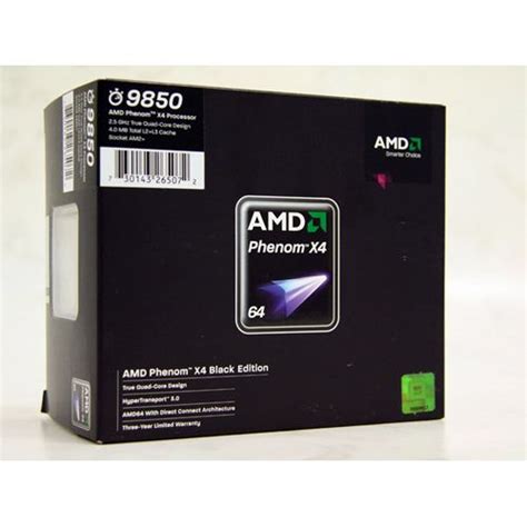 AMD Phenom X4 9850 4x2500MHz 4x512kB AM2+ Black Editon BOX ...