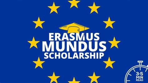 Erasmus Mundus Scholarship Programme Fully Funded