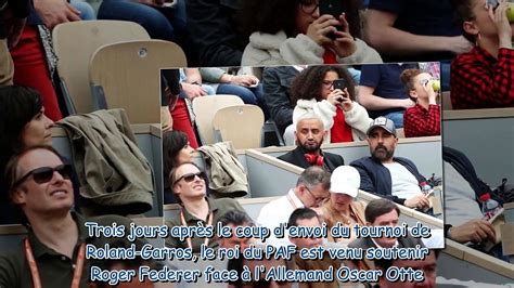 PHOTOS Cyril Hanouna très concentré dans les tribunes de Roland