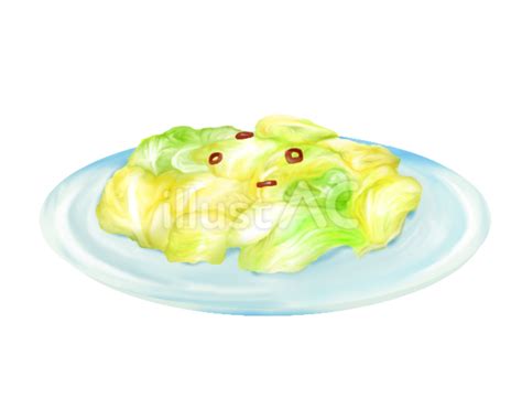 白菜の浅漬け（白菜漬け）イラスト - No: 24257948｜無料イラスト・フリー素材なら「イラストAC」