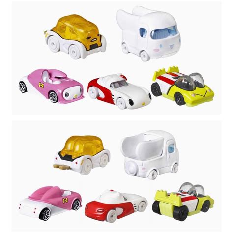 LAST TWO BNIP Mattel Hot Wheels Character Cars Sanrio Collectibles 2022 Cinnamoroll Gudetama