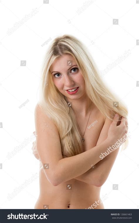 Portrait Charming Blonde Nude Stock Photo 126661463 Shutterstock