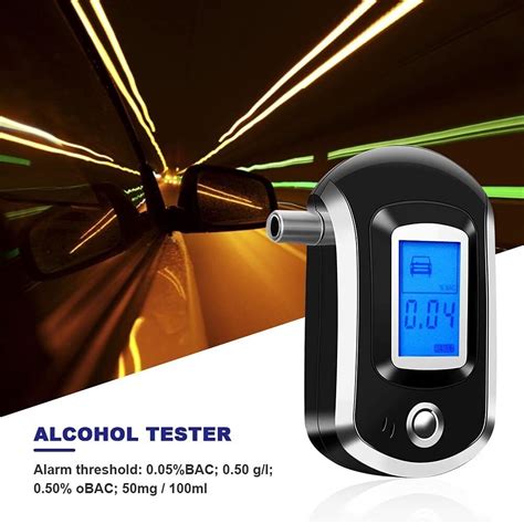 Mini Alkohol-Tester Alkoholtester Promille-Test Atem-Messgerät ...