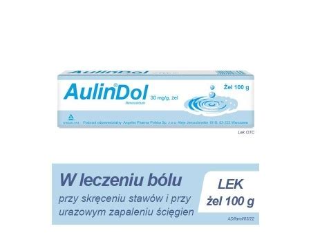 AulinDol żel 100g - cena i opinie - Apteka Internetowa GALEN