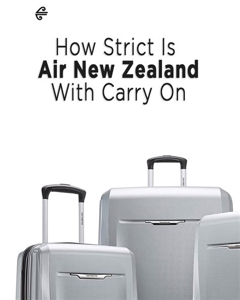 How Strict Is Air New Zealand With Carry On All The Answers