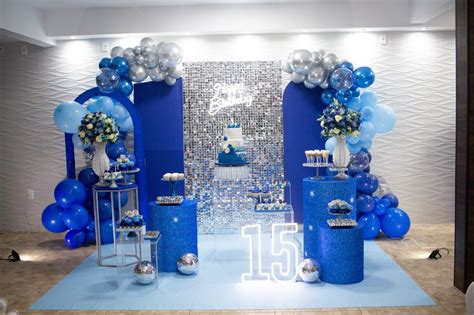 Festas De 15 Anos Azul