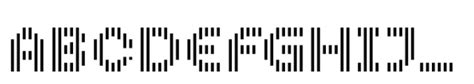 multitype lines columns font  commercial whatfontis