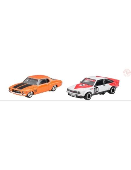 HOT WHEELS HKF50 73 HOLDEN MONARO GTS 77 HOLDEN TORANA A9X 1 64