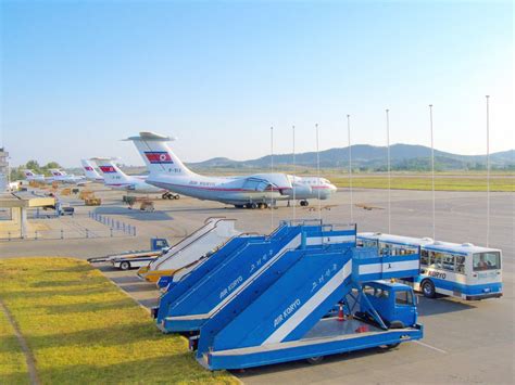 Sunan International Airport, North Korea jigsaw puzzle in Aviation puzzles on TheJigsawPuzzles.com