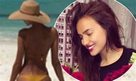 Irina Shayk Continues Celebrations By Showing Off Her Bikini Body In Stunning Beach Snap Daily