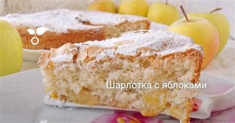 Шарлотка с яблоками. Пошаговый рецепт с фото — Ботаничка.ru