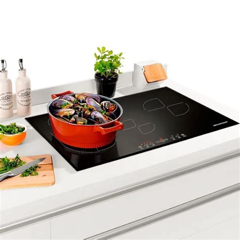 Cooktop Brastemp 4 Bocas Gourmand - Cooktop de Indução Brastemp Gourmand 4 Bocas Smart Zone