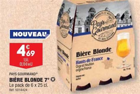 Promo Pays Gourmand Bi Re Blonde Chez Aldi Icatalogue Fr