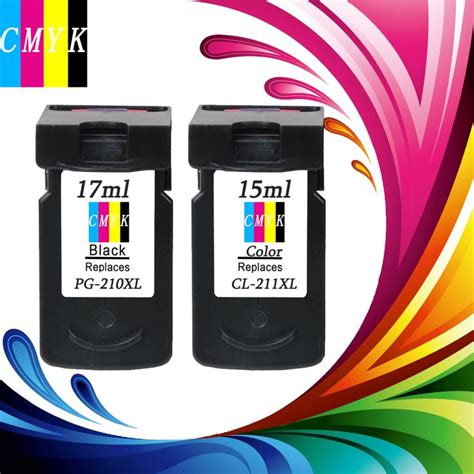 Hisaint Hot Pg Xlcl Xl Ink Cartridges With Ink Level Display For