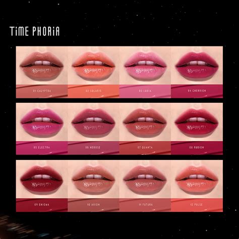 jual time phoria ready stockstellar dust lip stain mllipstick