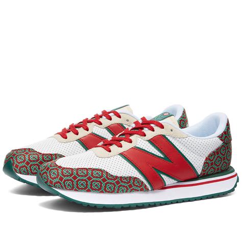 New Balance X Casablanca 237 White And Jacquard End Fr