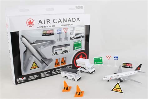 Daron Air Canada Airport Playset 12 Piece Die Cast Vehicles Amazon Canada