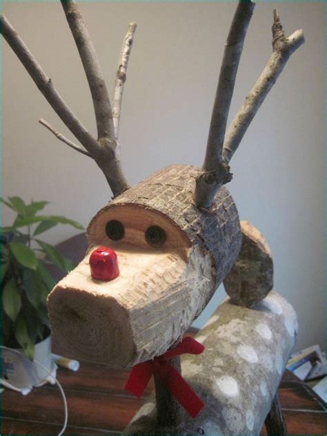 34 Adorable Wood Reindeer Crafts Ideas Truehome Wooden Reindeer