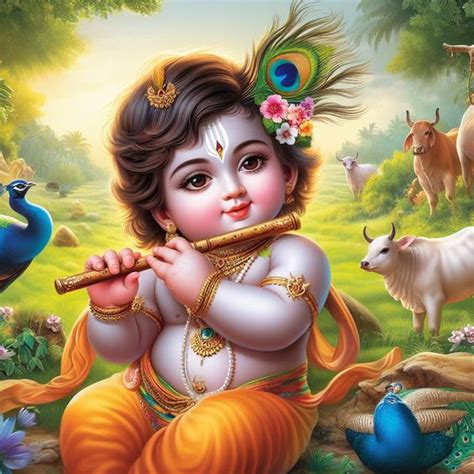 God Krishna Hindu Lord Vasudeva God Hindu Krishna Ji Ki Avatar