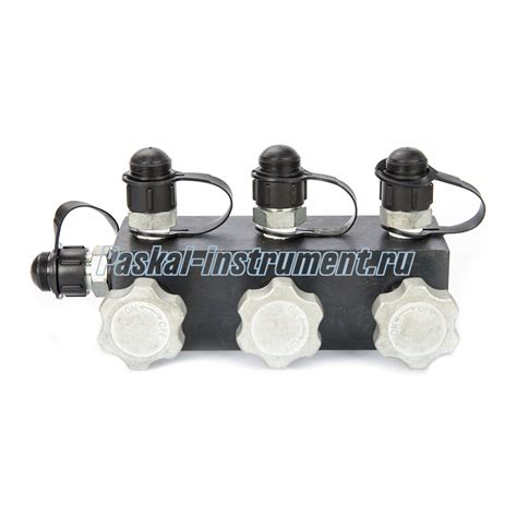 Кран гидравлический распределительный 3-х канальный КГР-3П | Паскалъ