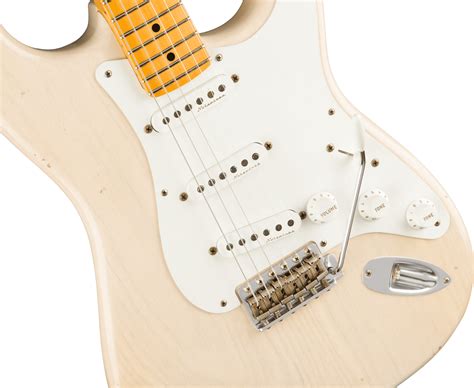 Fender Custom Shop Eric Clapton Signature Stratocaster Journeyman Relic Aged White Blonde