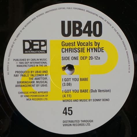 Ub I Got You Babe Oldshop Halsteren