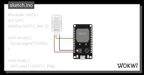 Sensor De Humedad Y Temperatura Wokwi Esp Stm Arduino Simulator