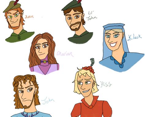Robin Hood As Humans By Lilcatdraws On Deviantart