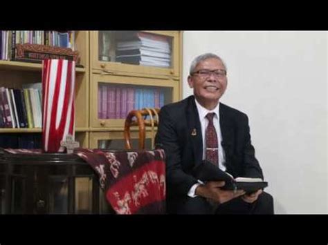 Pdt Dr Martongo Sitinjak Khotbah Minggu Judika Maret Youtube