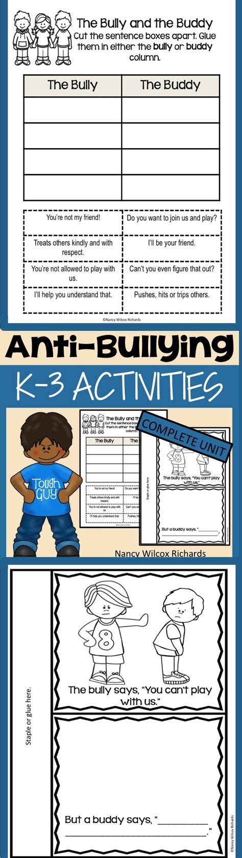 19 Best Bullying Worksheets Images Bullying School Social Work