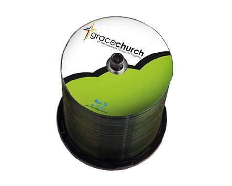 Blank BD-25GB Blu-Ray Discs with Digital Full-Color Print