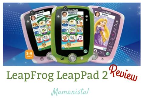 LeapFrog LeapPad 2 Review - Mamanista!