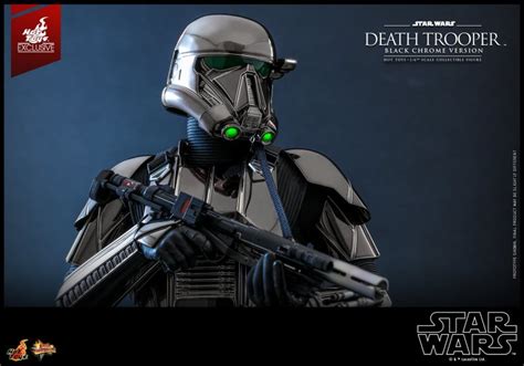 Hot Toys星際大戰帝國死亡兵 黑色電鍍版Death Trooper Black Chrome Version 比例收藏級人偶