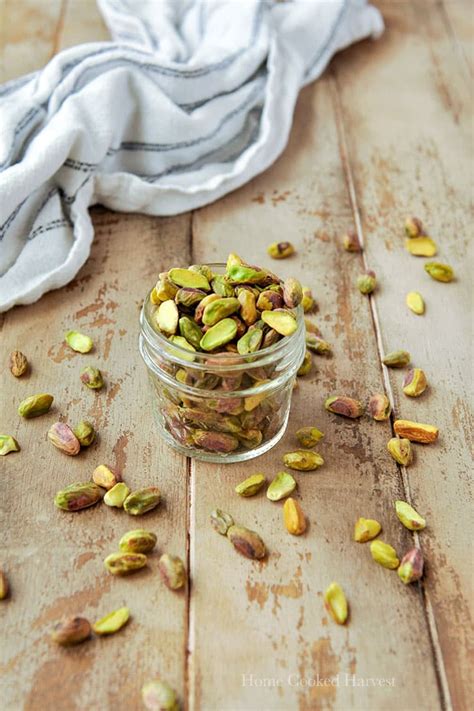How to Roast Pistachios {Air Fryer, Oven} - Home Cooked Harvest 