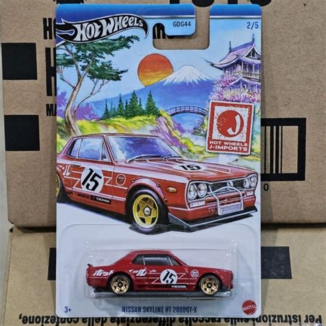 HOT WHEELS NISSAN SKYLINE HT GT X SAKURA EXCLUSIVE SERIES J J IMPORTS JDM Shopee Malaysia