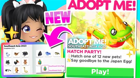 It S Here New Southeast Asian Pets In Adopt Me Update Roblox