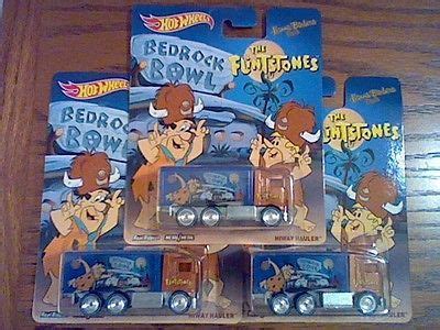 Hot Wheels Hanna Barbera The Flintstones Hiway Hauler Rr Tires Lot Of