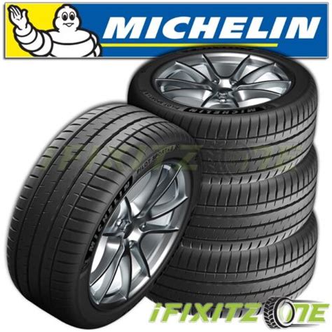 4 MICHELIN PILOT SPORT 4 255 40R18 99Y XL Ultra High Performance UHP